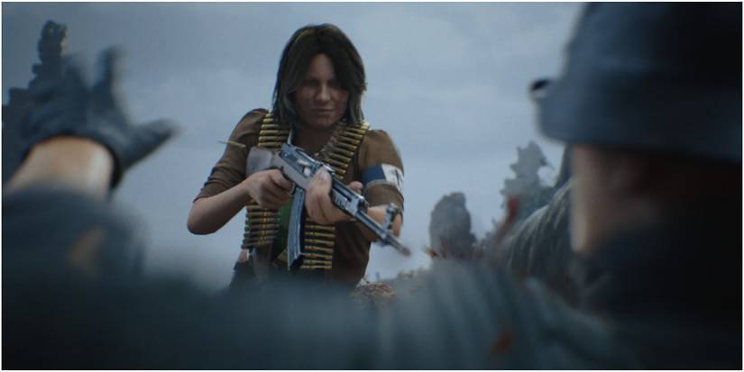 Call Of Duty Vanguard Beatrice Putting An End To A Nazi Raid