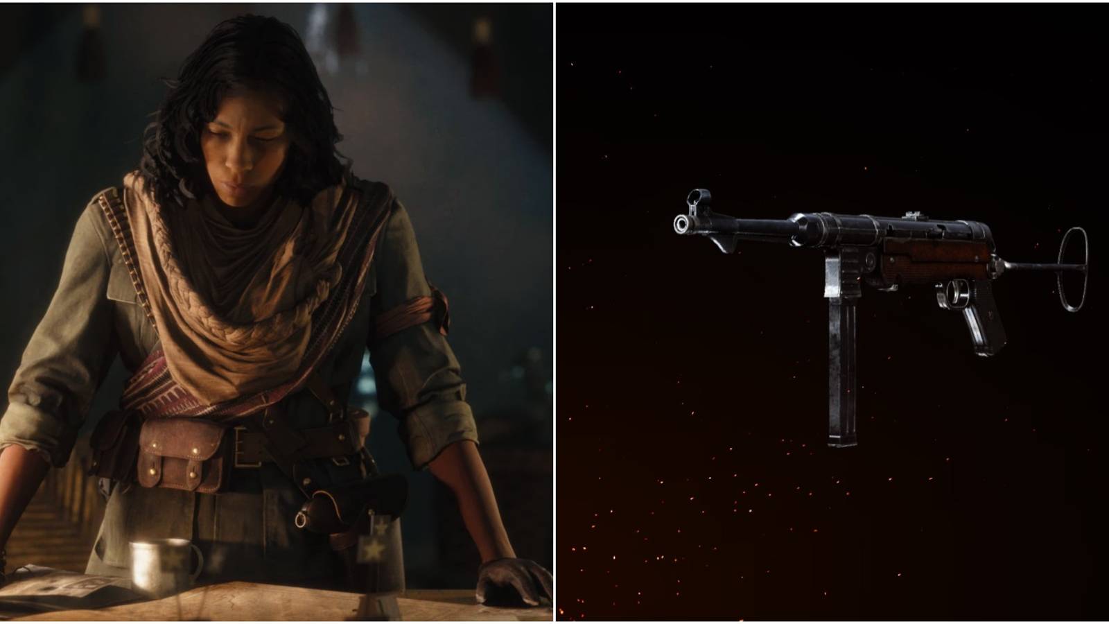 Call Of Duty Vanguard Best MP-40 Loadout Collage Halima And MP-40