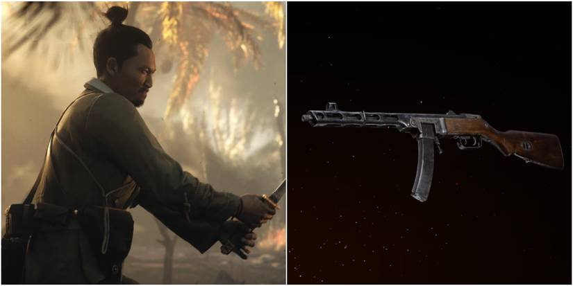 Call Of Duty Vanguard Best PPSH-41 Loadout Collage Shigenori And PPSH-41