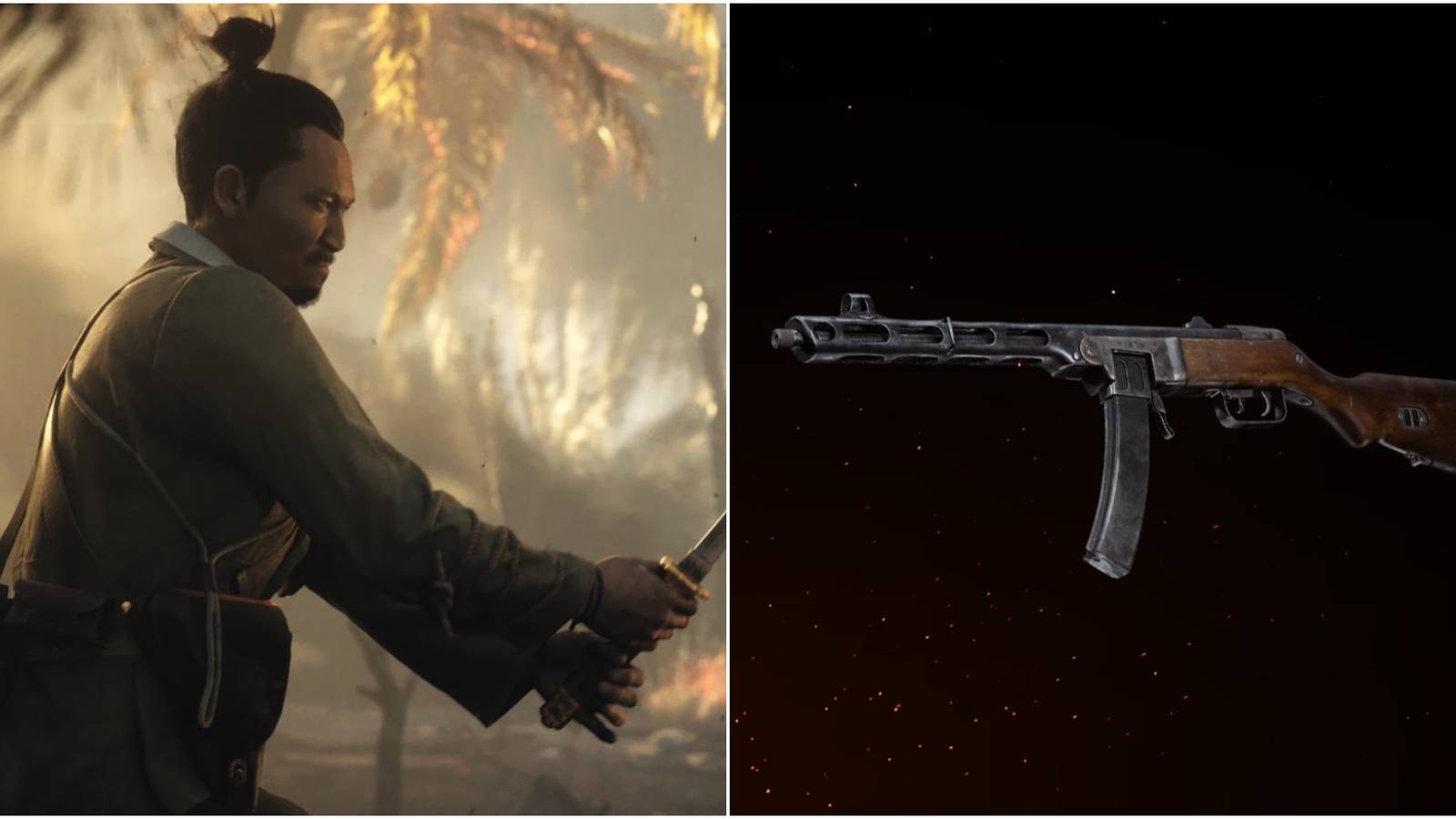 Call Of Duty Vanguard Best PPSH-41 Loadout Collage Shigenori And PPSH-41