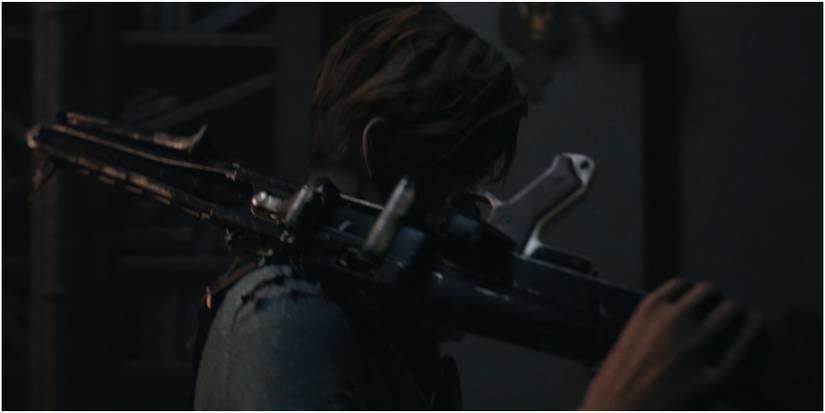 Call Of Duty Vanguard Constanze Holding Her MG42 In A Hallway