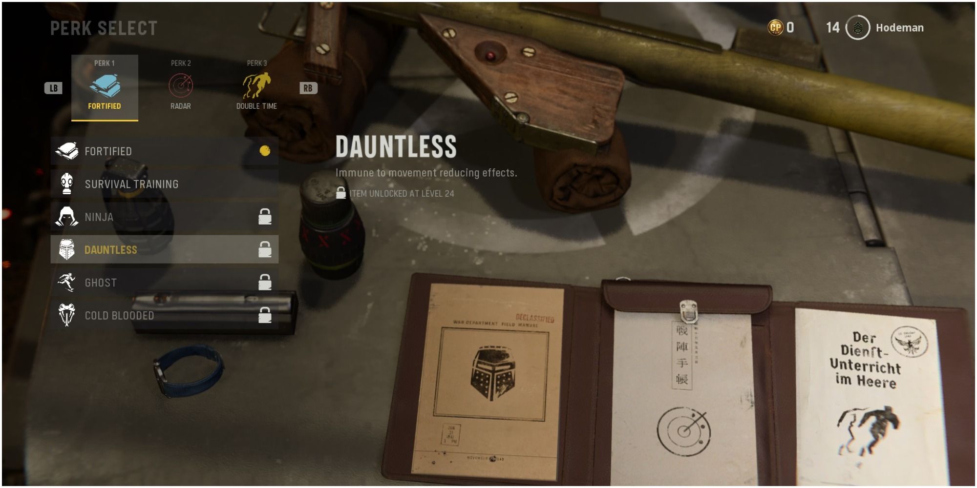 Call Of Duty Vanguard Description Of The Dauntless Perk 1