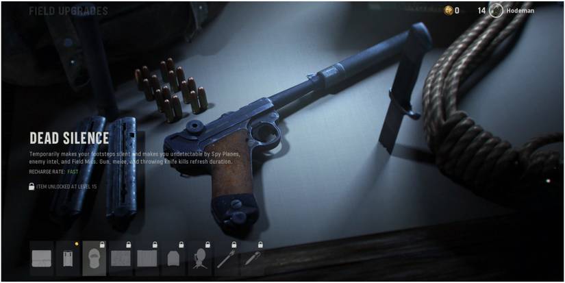 Call Of Duty Vanguard Description Of The Dead Silence Field Upgrade