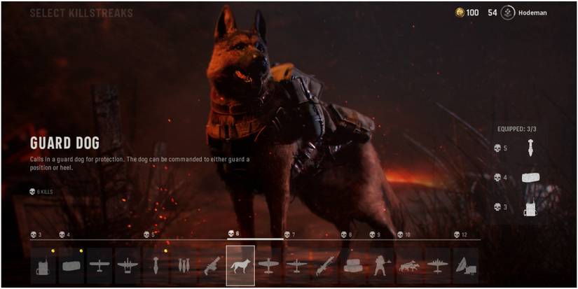 Call Of Duty Vanguard Description Of The Guard Dog Killstreak Reward