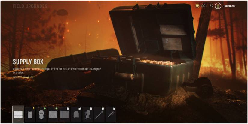 Call Of Duty Vanguard Description Of The Supply Box Field Upgrade