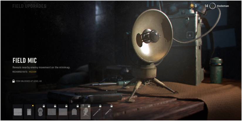 Call Of Duty Vanguard Description On The Field Upgrade Field Mic