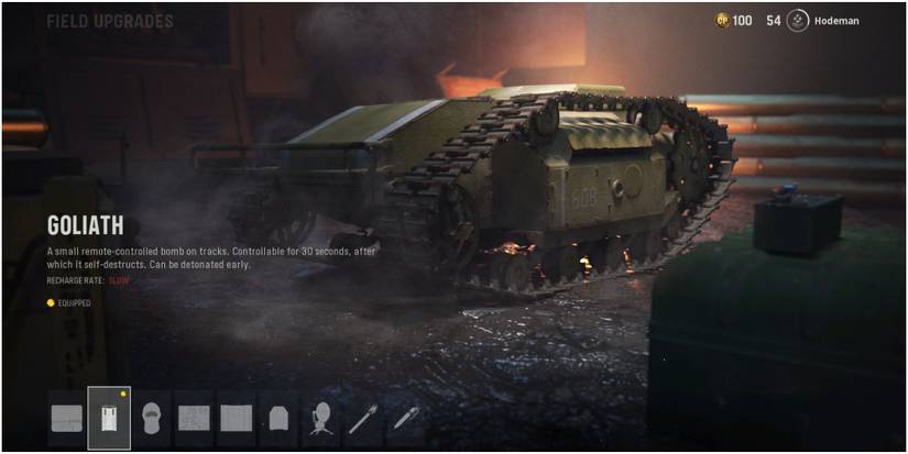 Call Of Duty Vanguard Examining The Goliath Field Upgrade