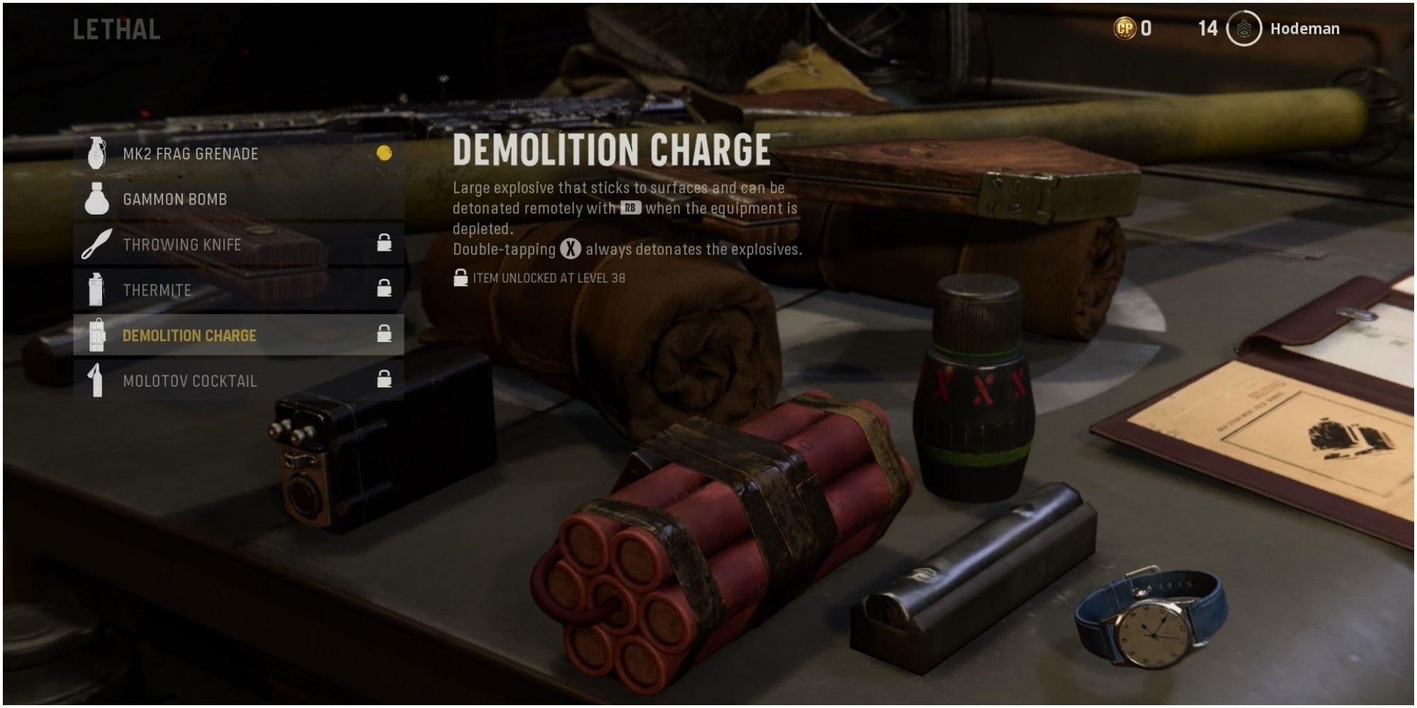 Call Of Duty Vanguard Looking At The Demolition Charge