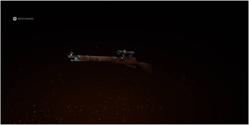 Call Of Duty Vanguard Previewing The 3-Line Rifle At The Gunsmith