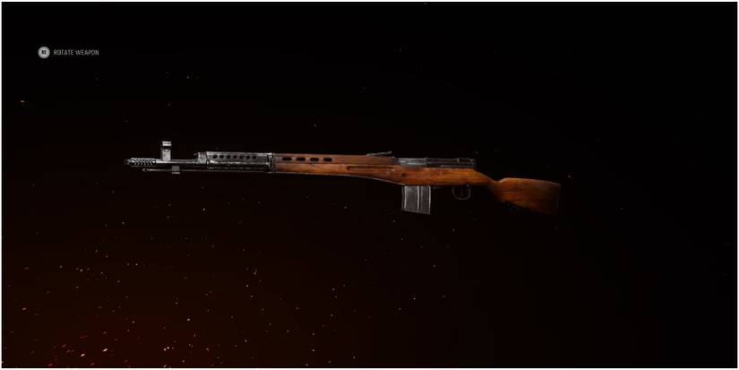 Call Of Duty Vanguard Previewing The SVT-40 Before Unlocking It