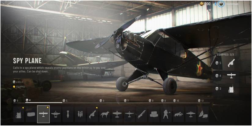 Call Of Duty Vanguard Reading The Description Of The Spy Plane Killstreak Reward