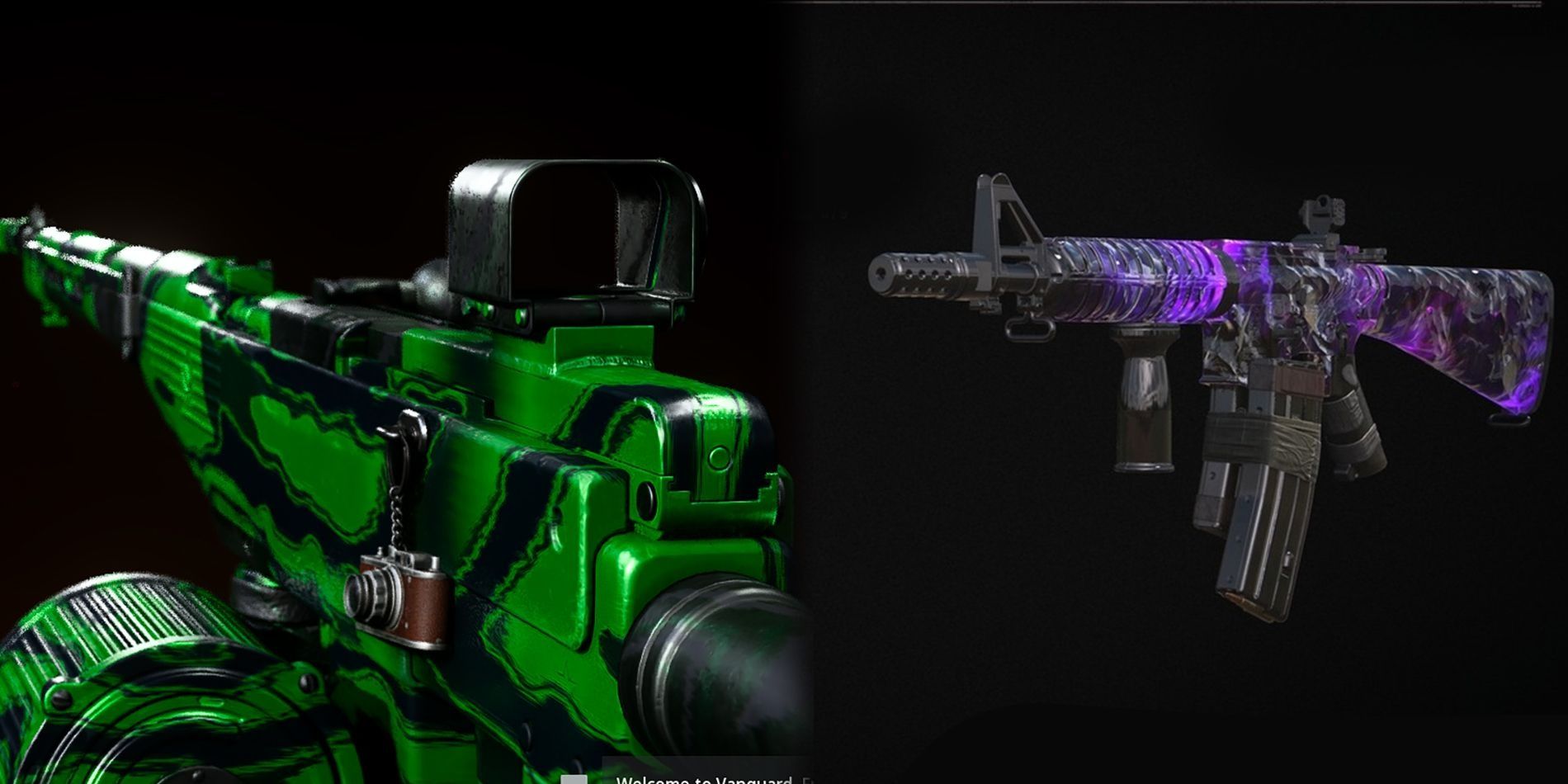 Call of Duty Vanguard Zombies - Comparing The Dark Aether Camo Between CoD Vanguard And CoD Black Ops Cold War Cropped