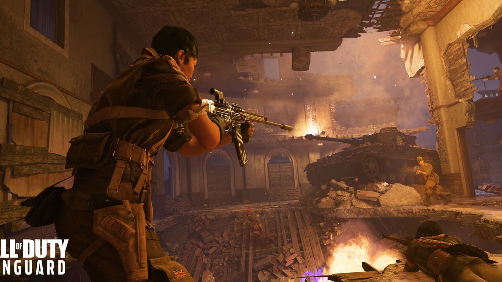 Call of Duty Vanguard battle