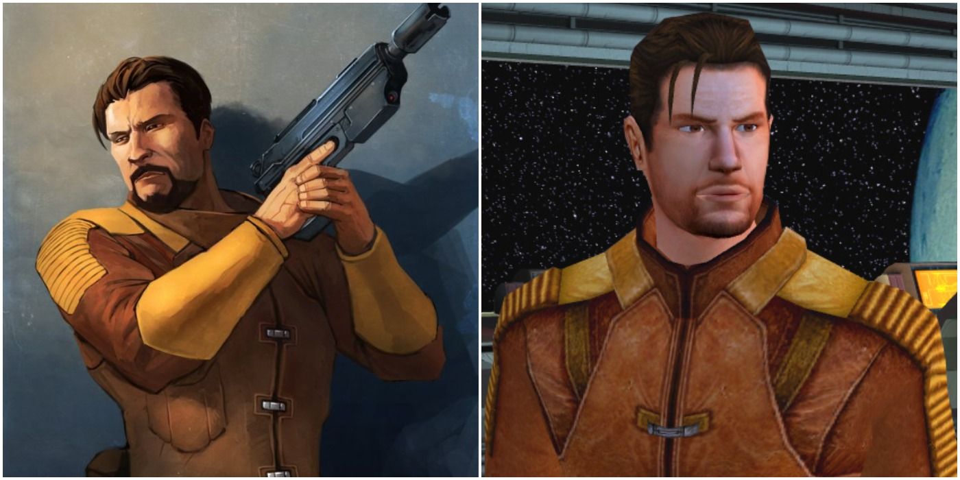 Carth Onasi in Star Wars: Knights of the Old Republic