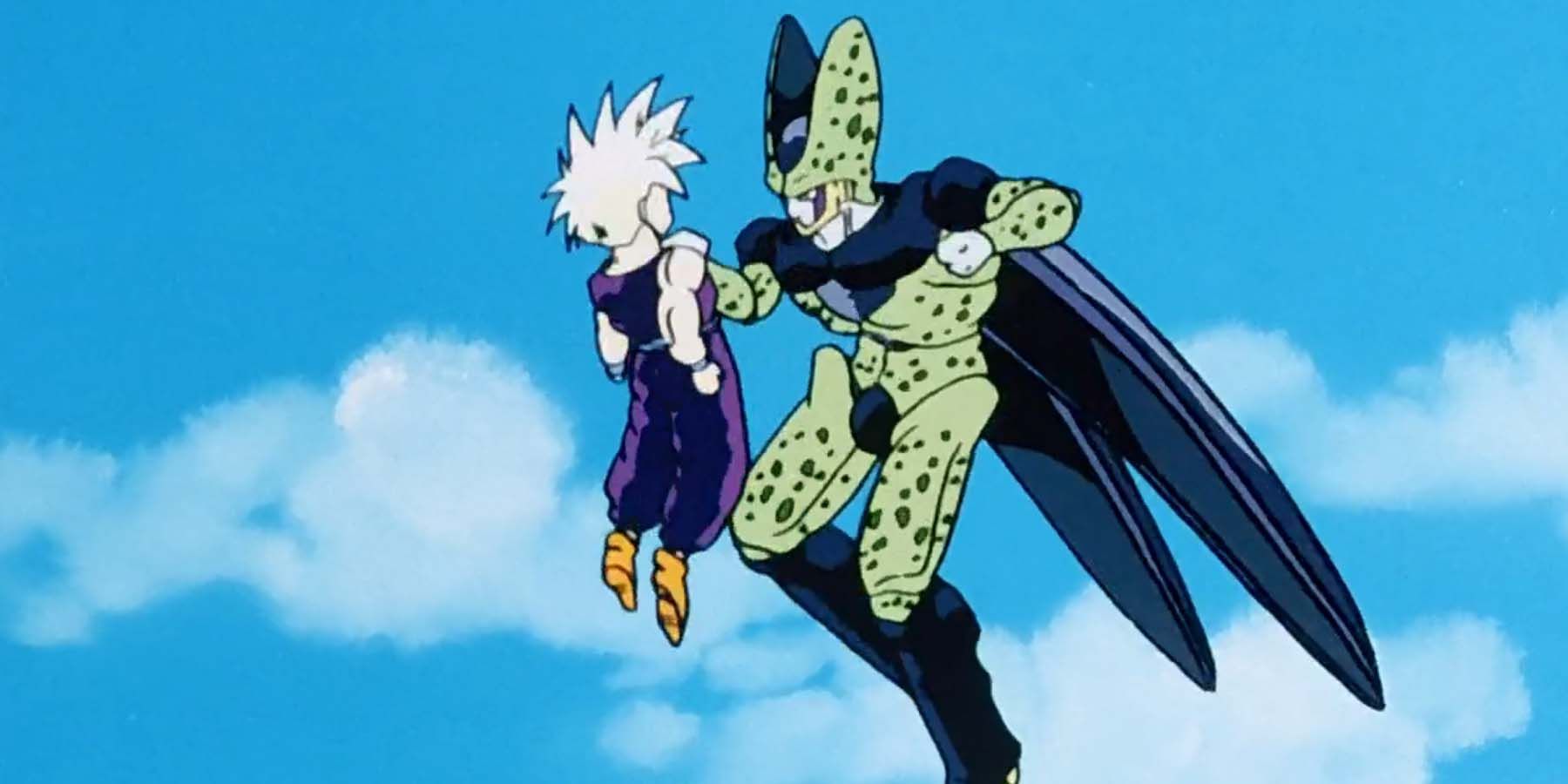 Cell beating gohan