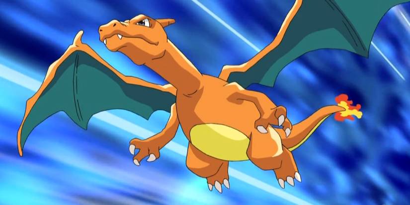Pokemon Charizard flying