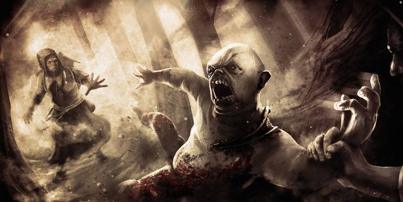 Charlotte chasing after Victor