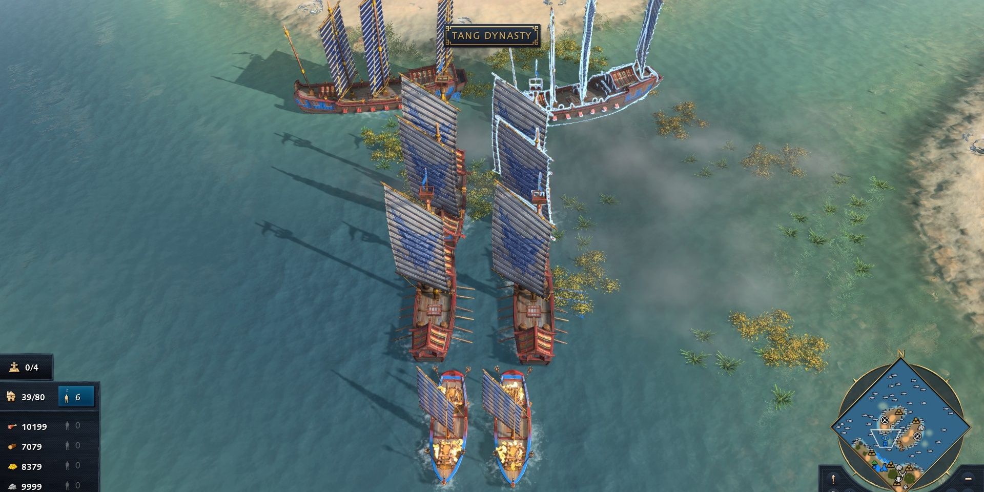 Chinese Navy From Age Of Empires 4
