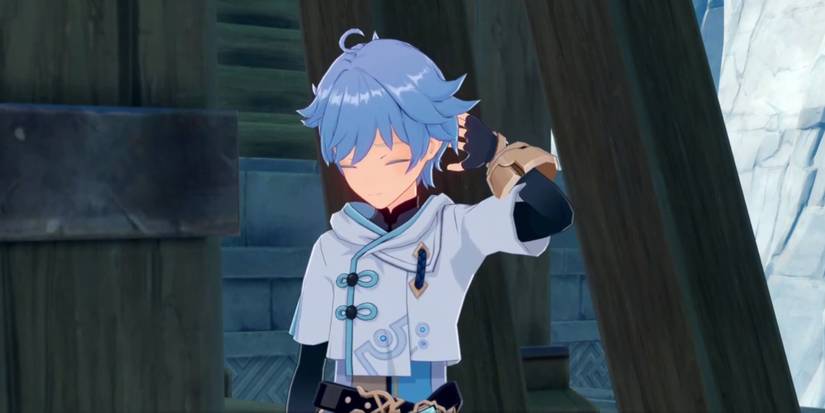 Genshin Impact Chongyun during his Hangout event