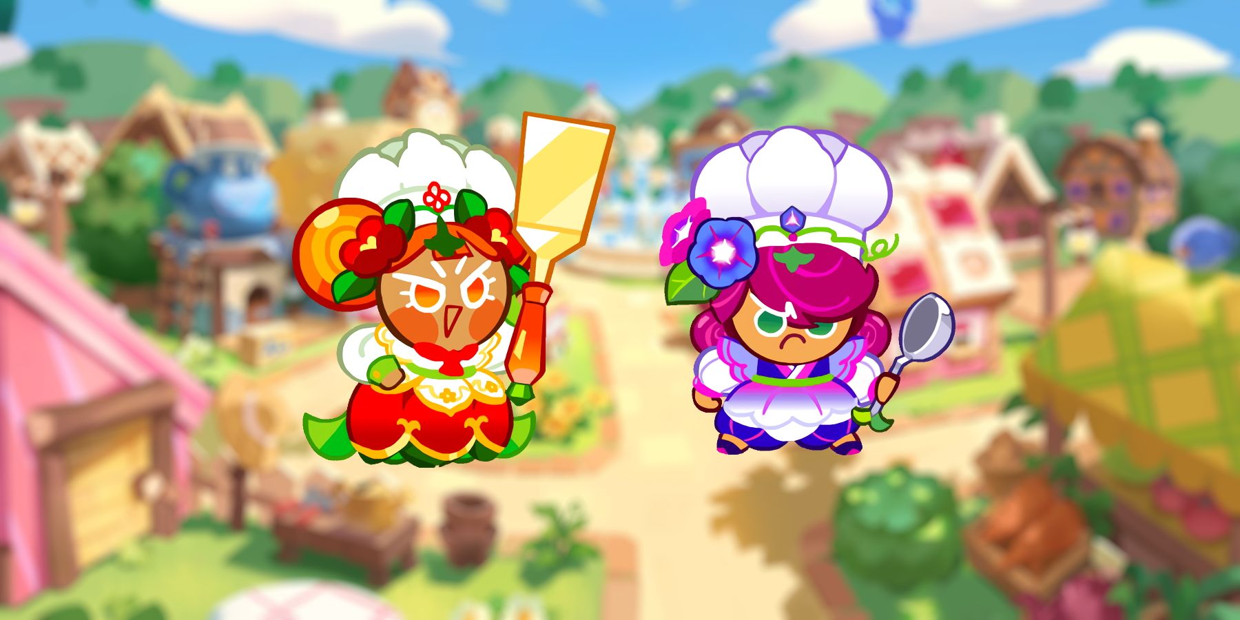 Cookie Run Beet and Carrot Cookie