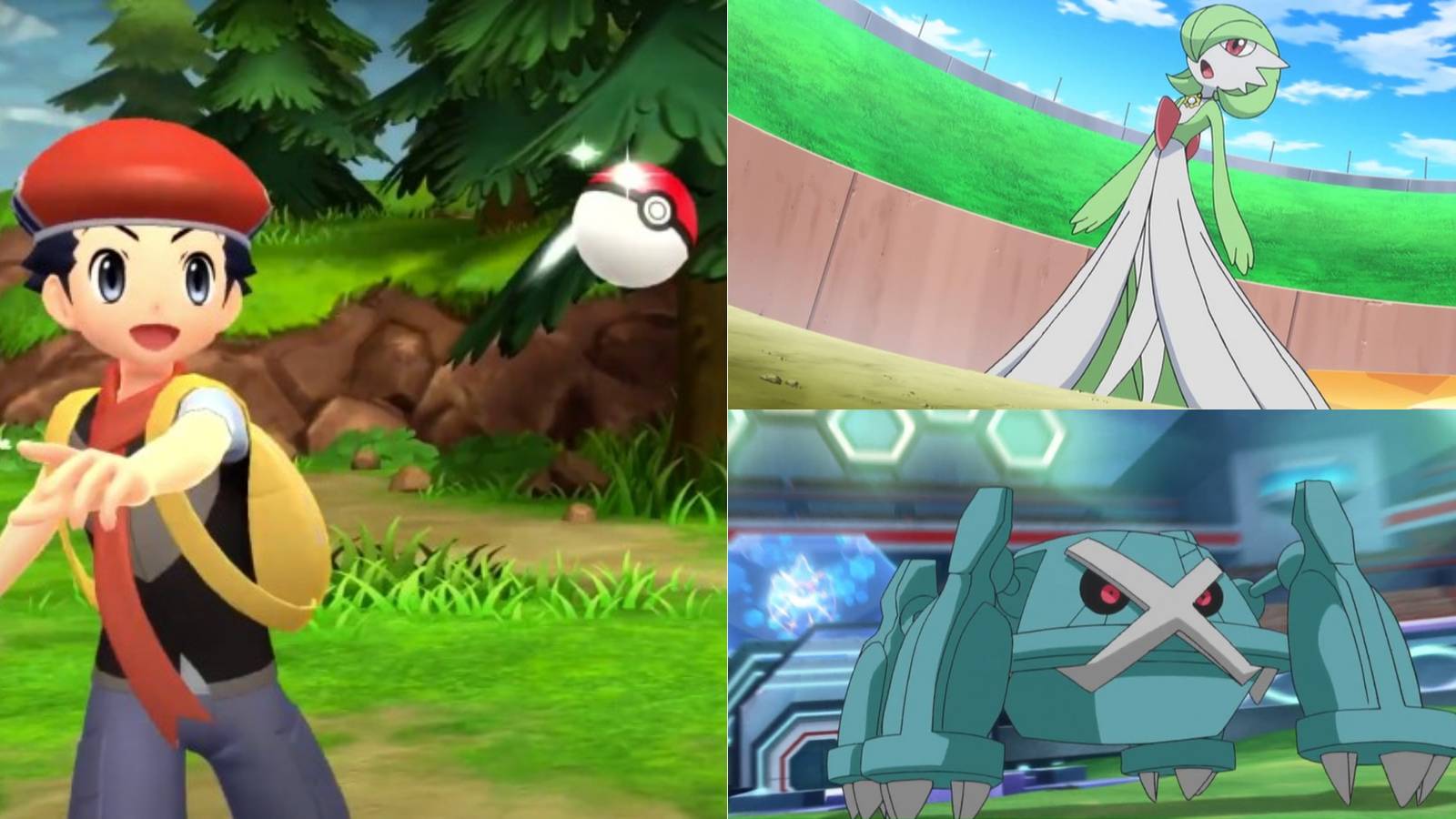 Pokemon Brilliant Diamond and Shining Pearl Gardevoir and Metagross
