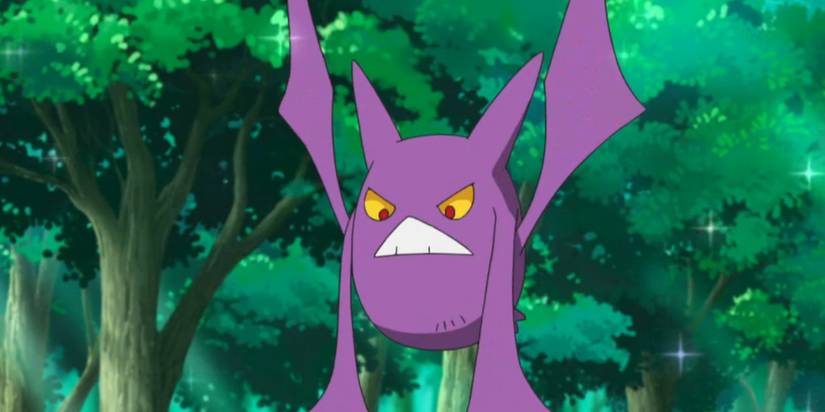 Pokemon Crobat in battle