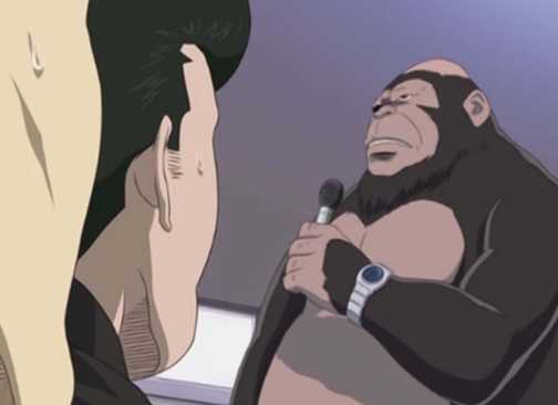Cromartie High School anime gorilla