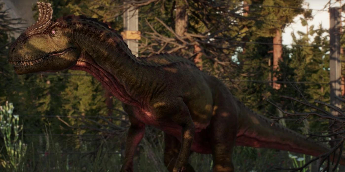 Cryolophosaurus Jurassic World Evolution 2