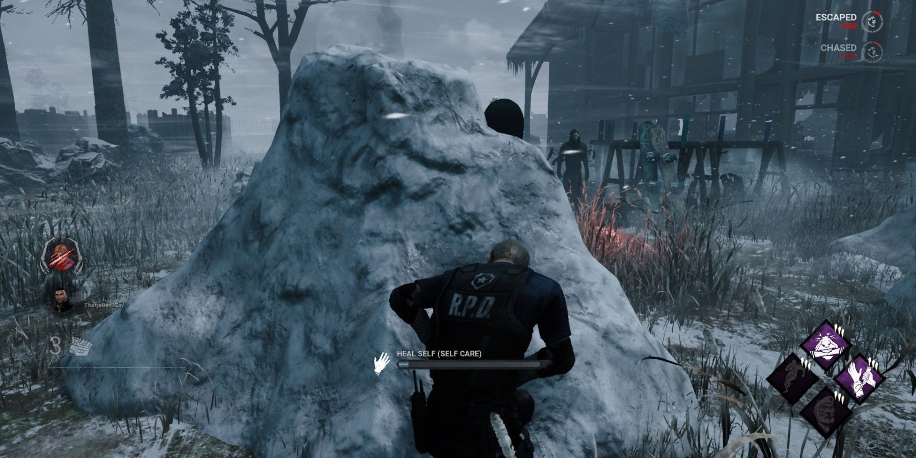 DbD Self Care Against Ghost Face Cropped