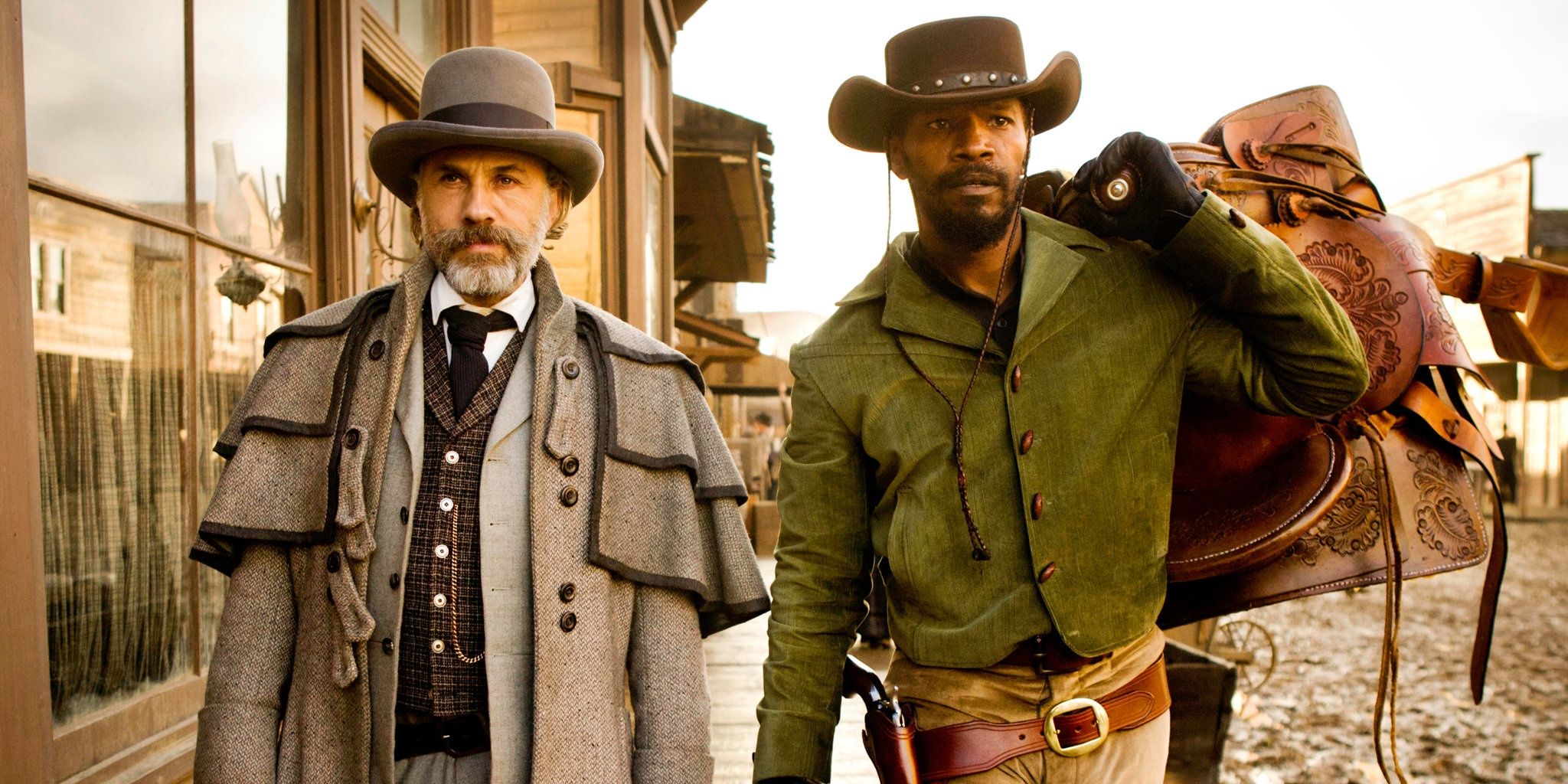 Django and Dr. Schultz in Django Unchained