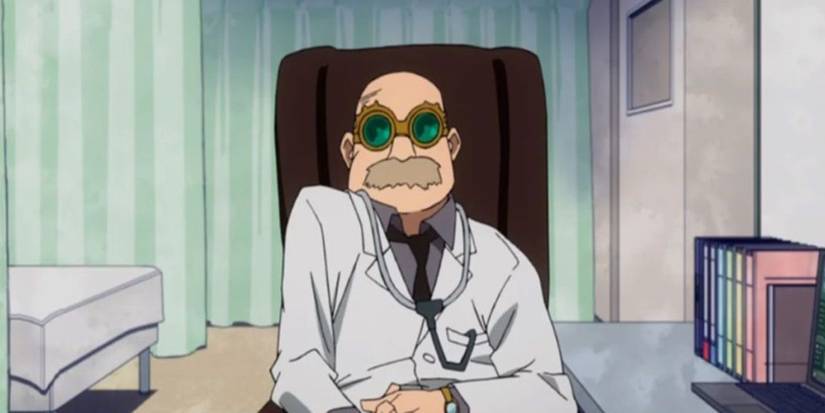 Doctor Garaki in doctor's office My Hero Academia