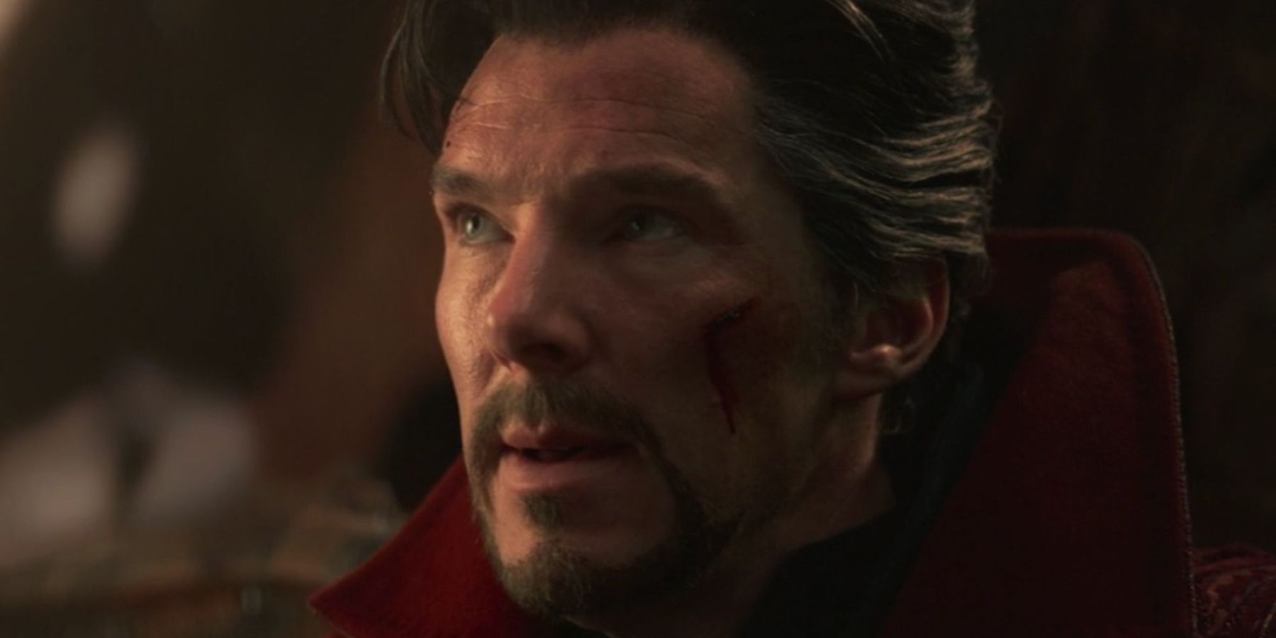 Doctor Strange in the Multiverse of Madness Benedict Cumberbatch Nervous
