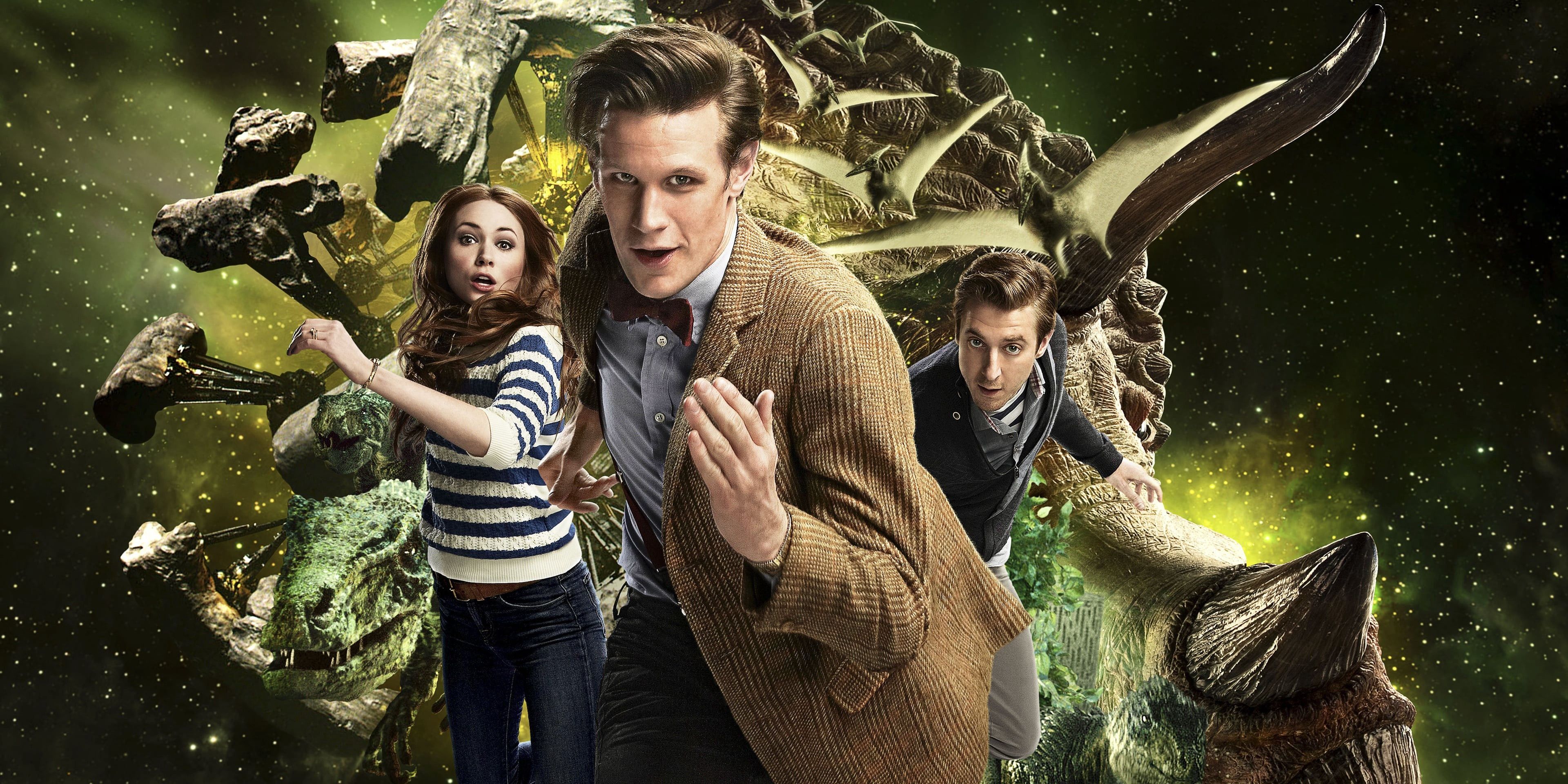 Doctor Who Dinosaurs on a Spaceship