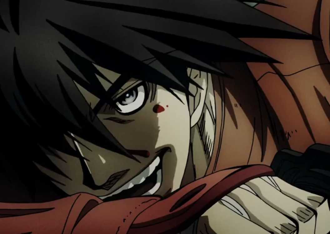 Shimazu Toyohisa preparing for battle in Drifters