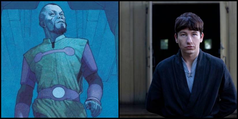 MCU Eternals Druig Comic and Movie