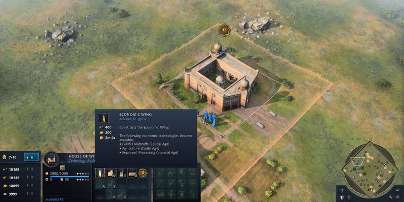 Economic Wing From Age Of Empires 4