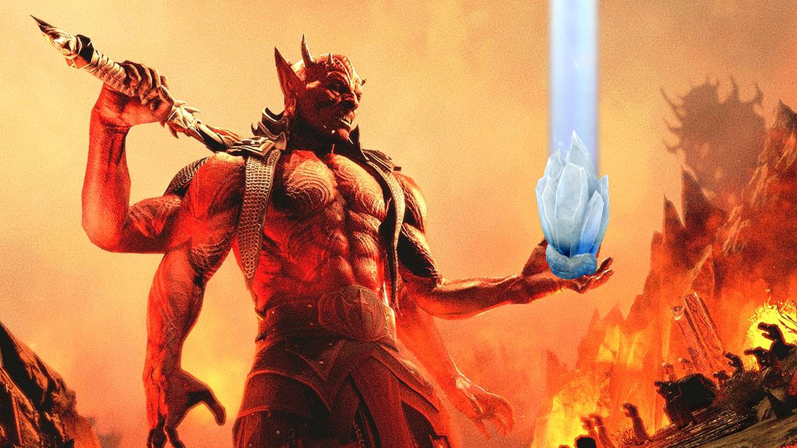 Elder Scrolls Online Deadlands All Skyshard Locations Mehrunes Dagon