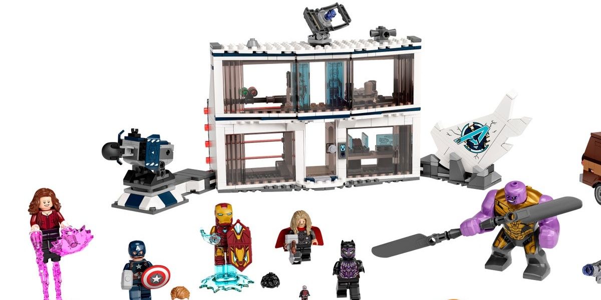 Endgame Final Battle set with Minifigures and Thanos