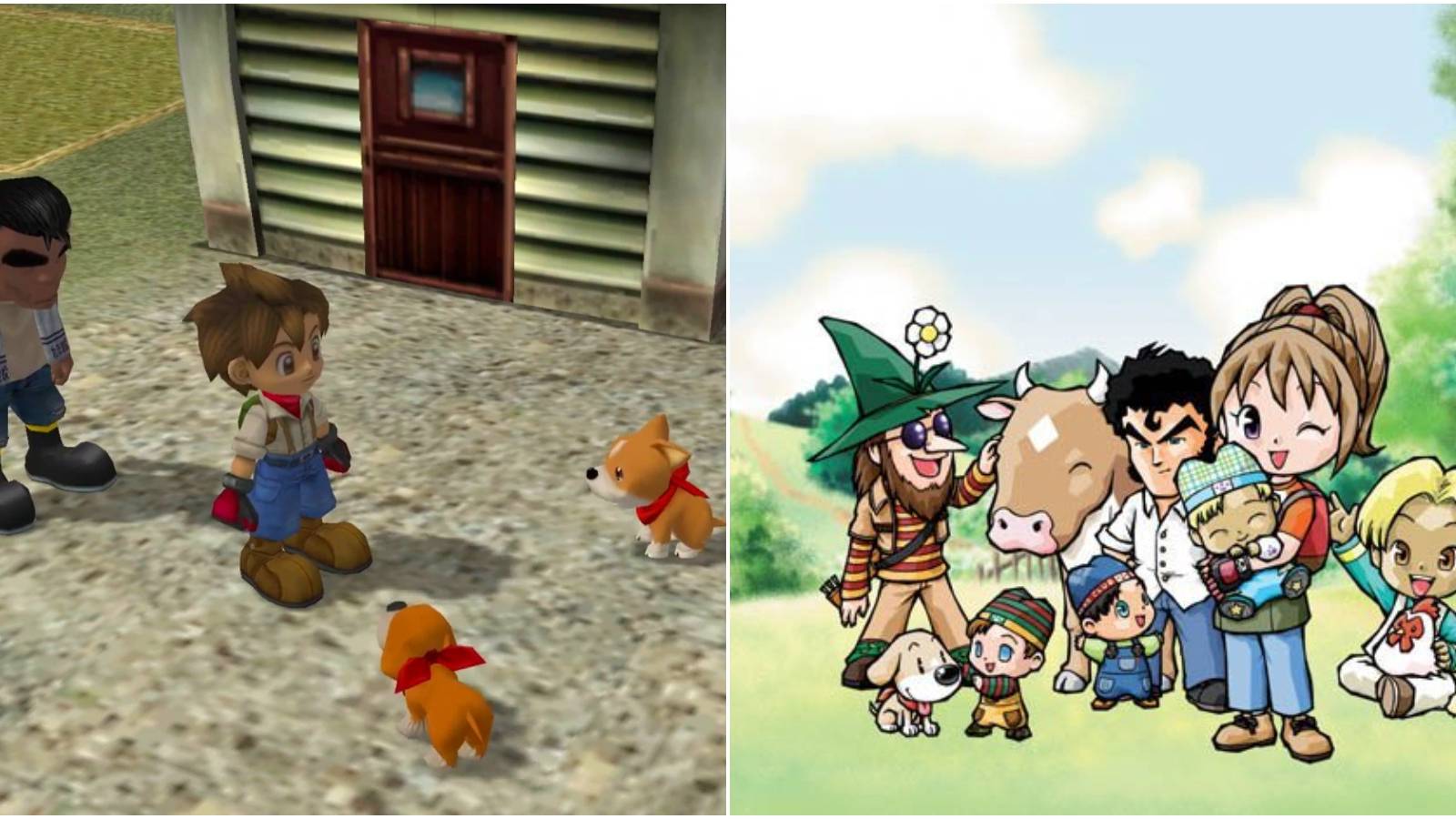 Split image of A Wonderful Life and Another Wonderful Life. 