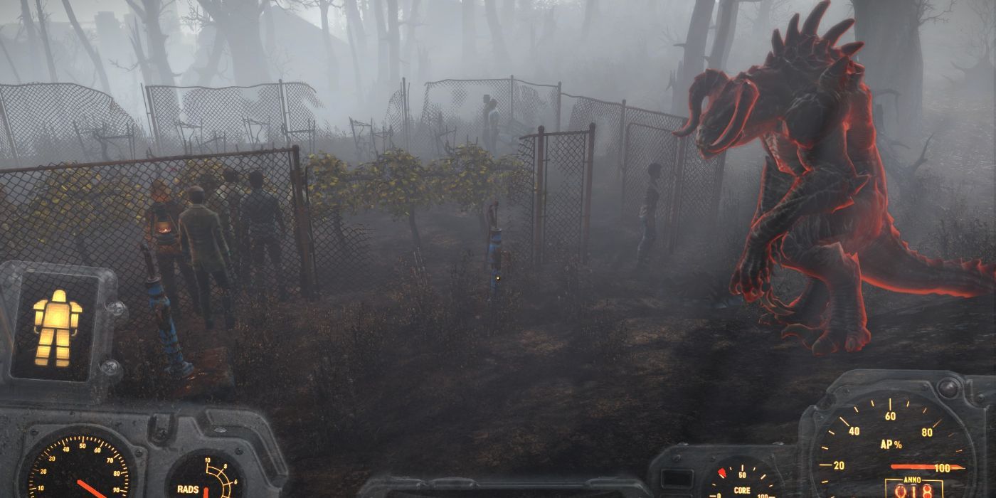 Fallout 4 Power Armor Targeting HUD