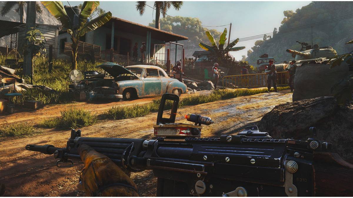 Far Cry 6 cars on Yara