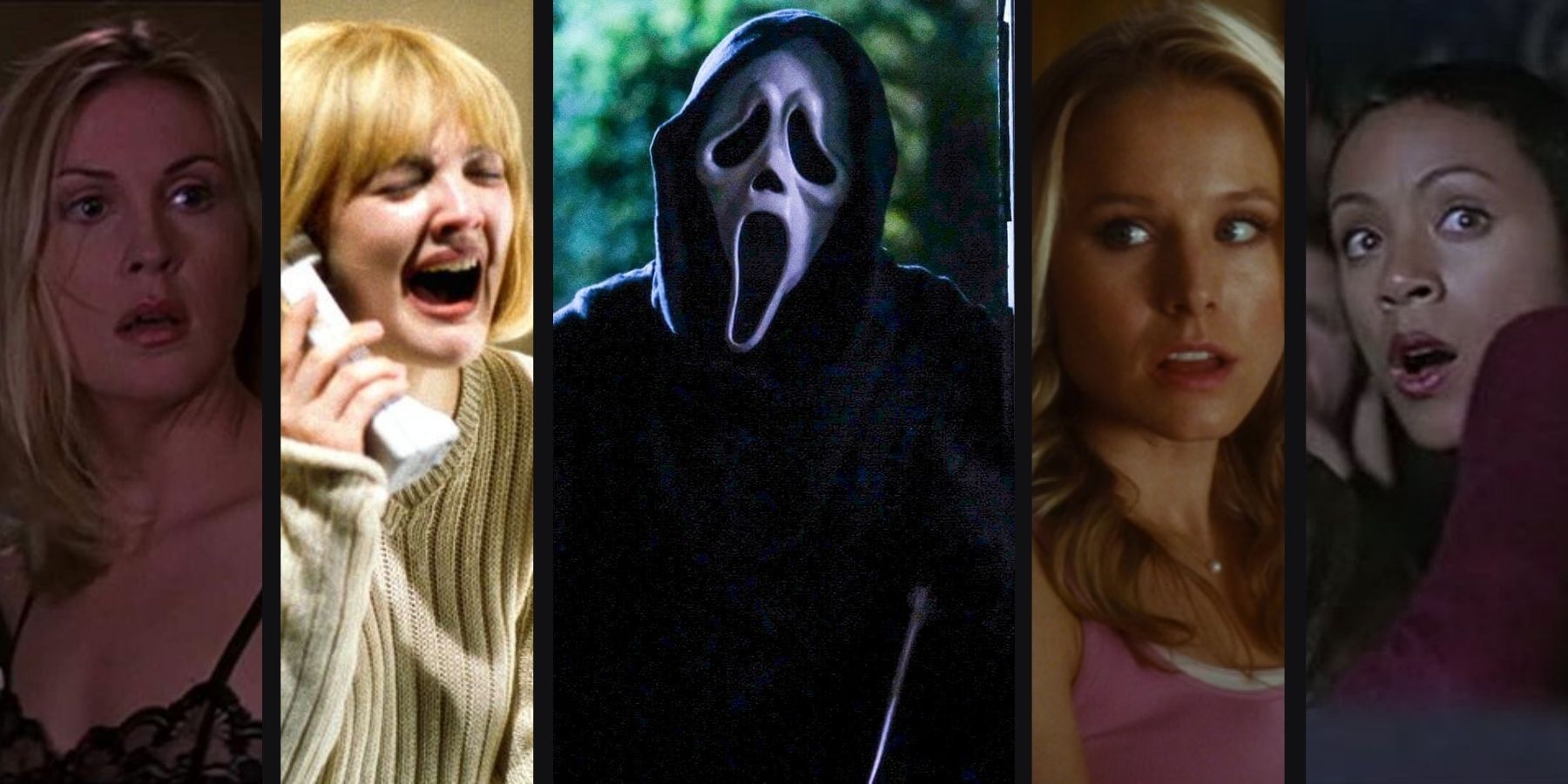 Scream Character Collage