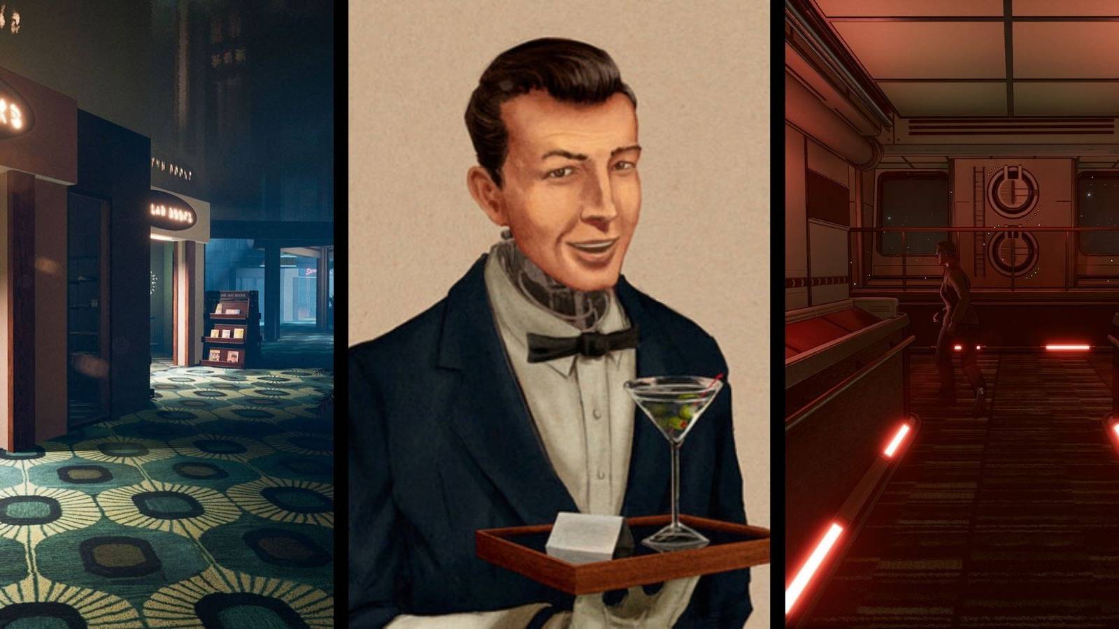 First Class Trouble Personoid and Game Screenshot Collage