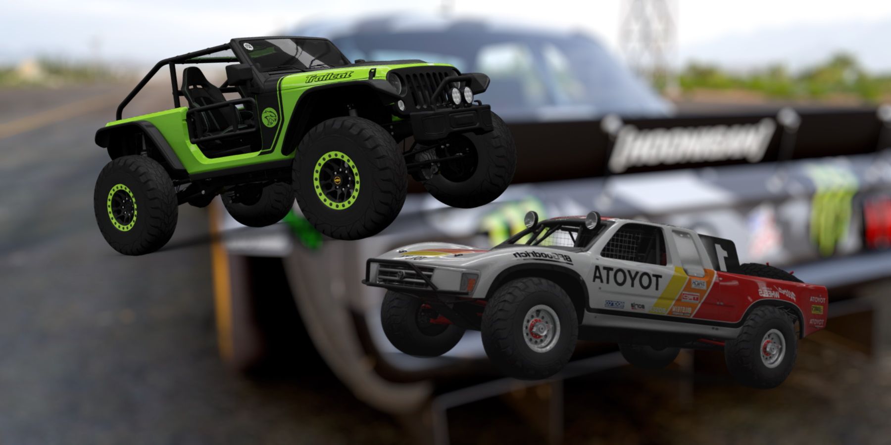 Forza Horizon 5 Trailcat Jeep and Ford Bronco 2020