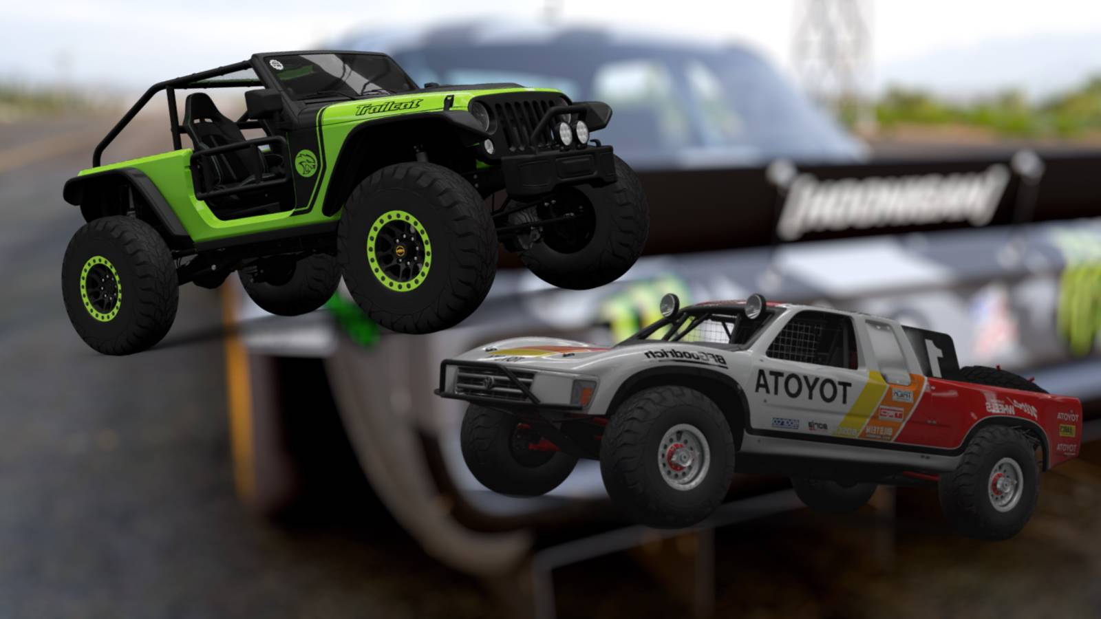 Forza Horizon 5 Trailcat Jeep and Ford Bronco 2020