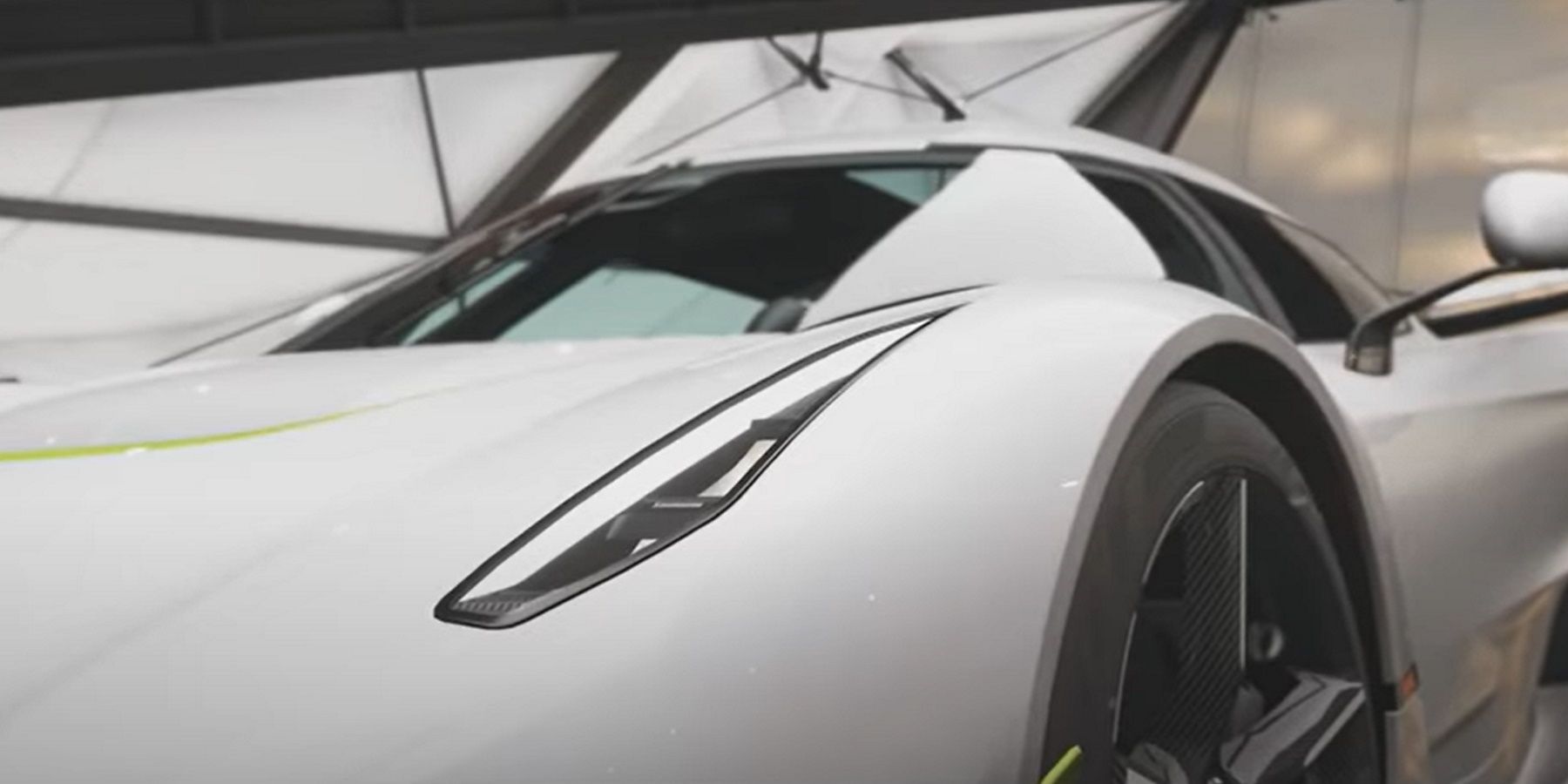 Forza Horizon 5 Koenigsegg Jesko 2020 in showroom