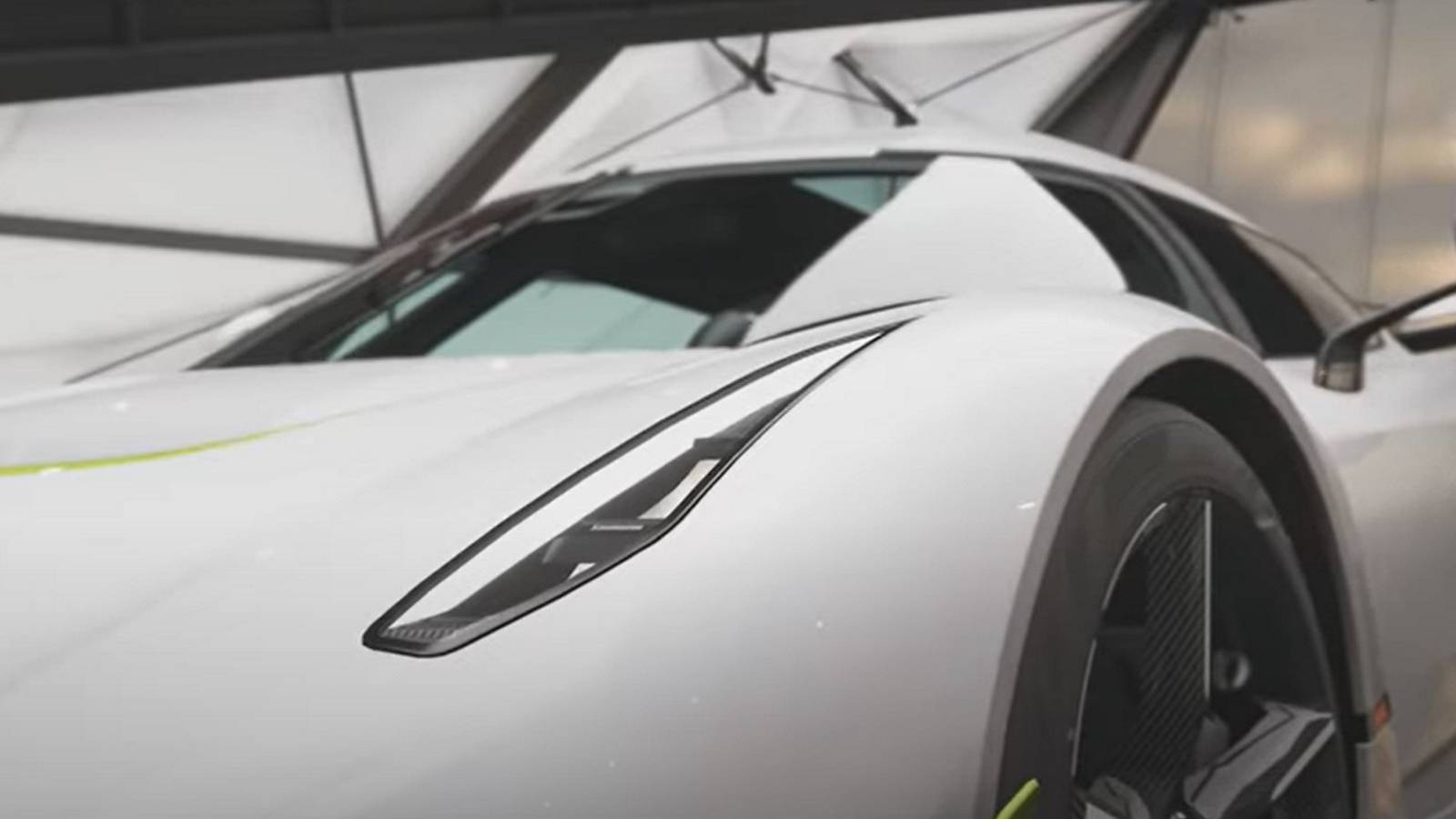 Forza Horizon 5 Koenigsegg Jesko 2020 in showroom