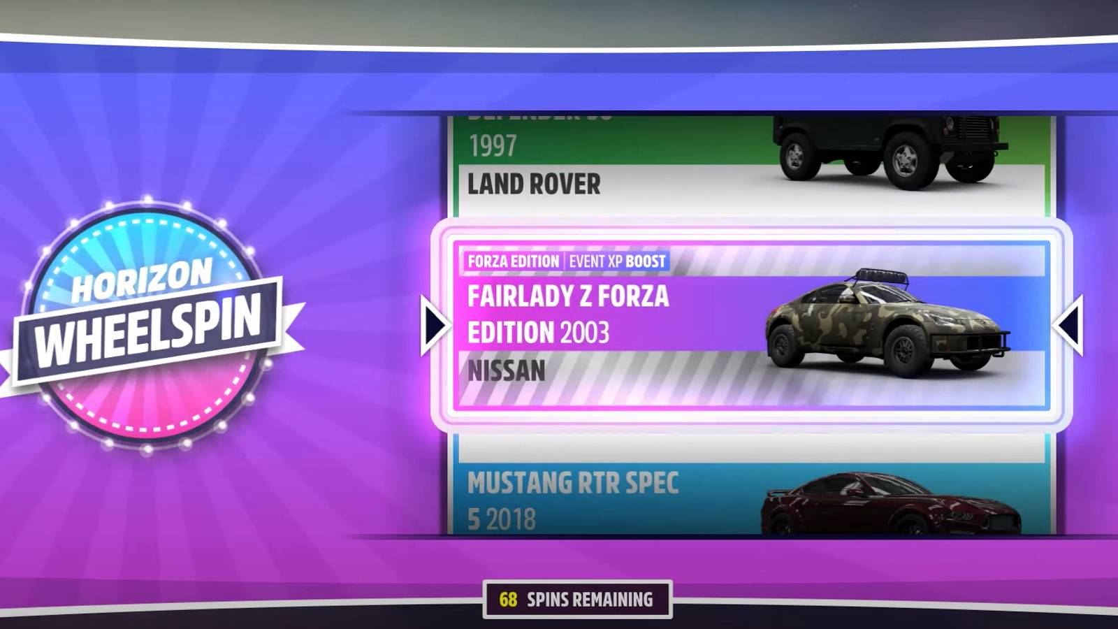 Forza Horizon 5  nissan fairlady z forza edition 2003