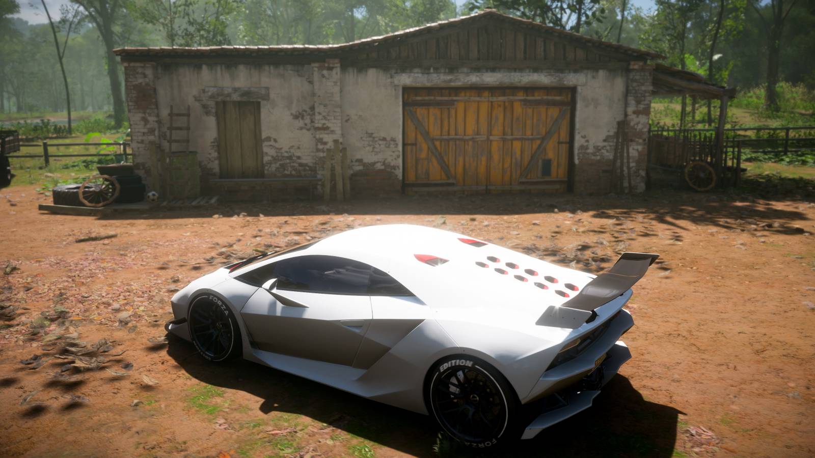 Forza Horizon 5 sesto elemento in front of barn find