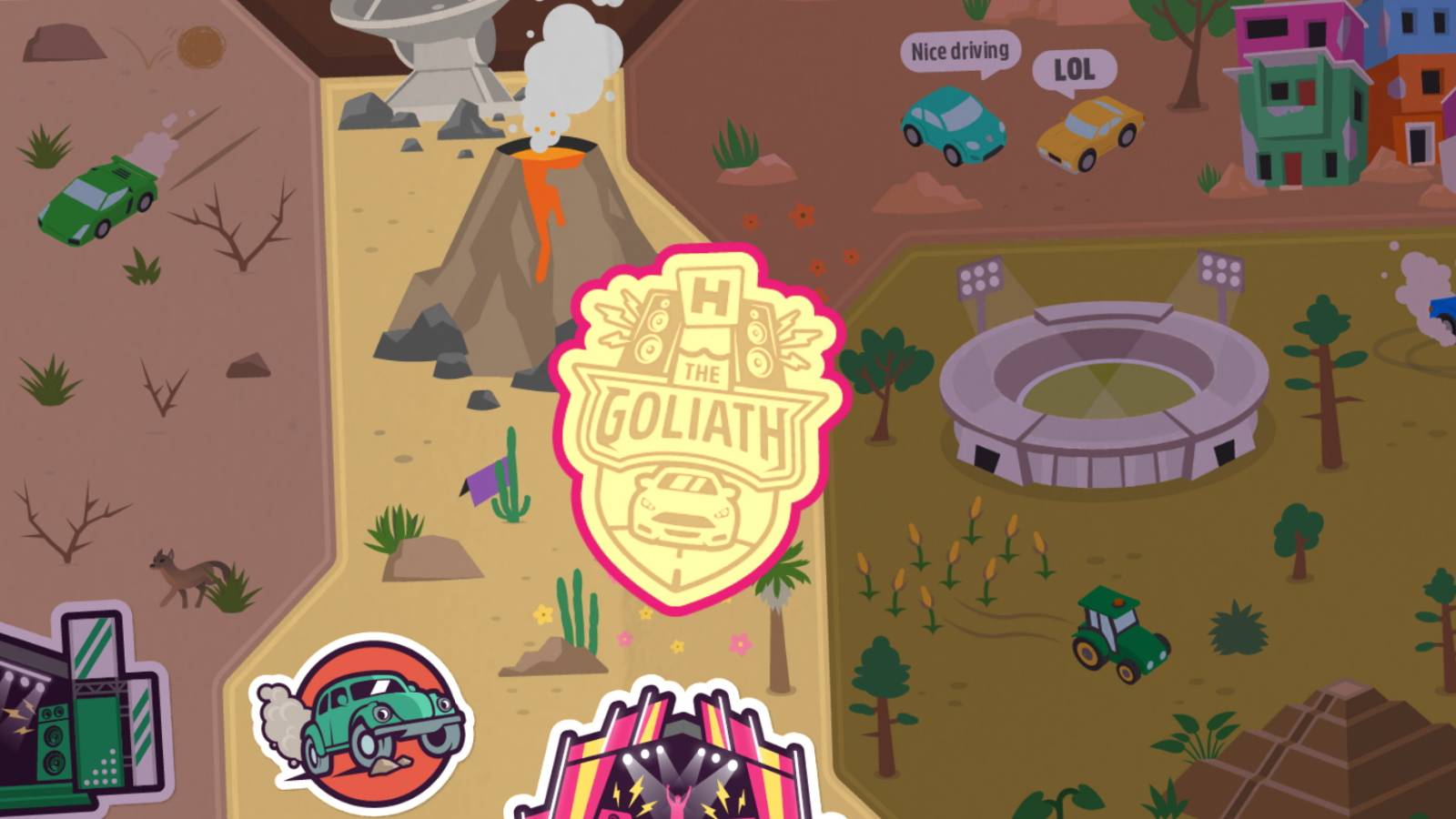 Forza Horizon 5 adventure chapter map goliath mexico unlock